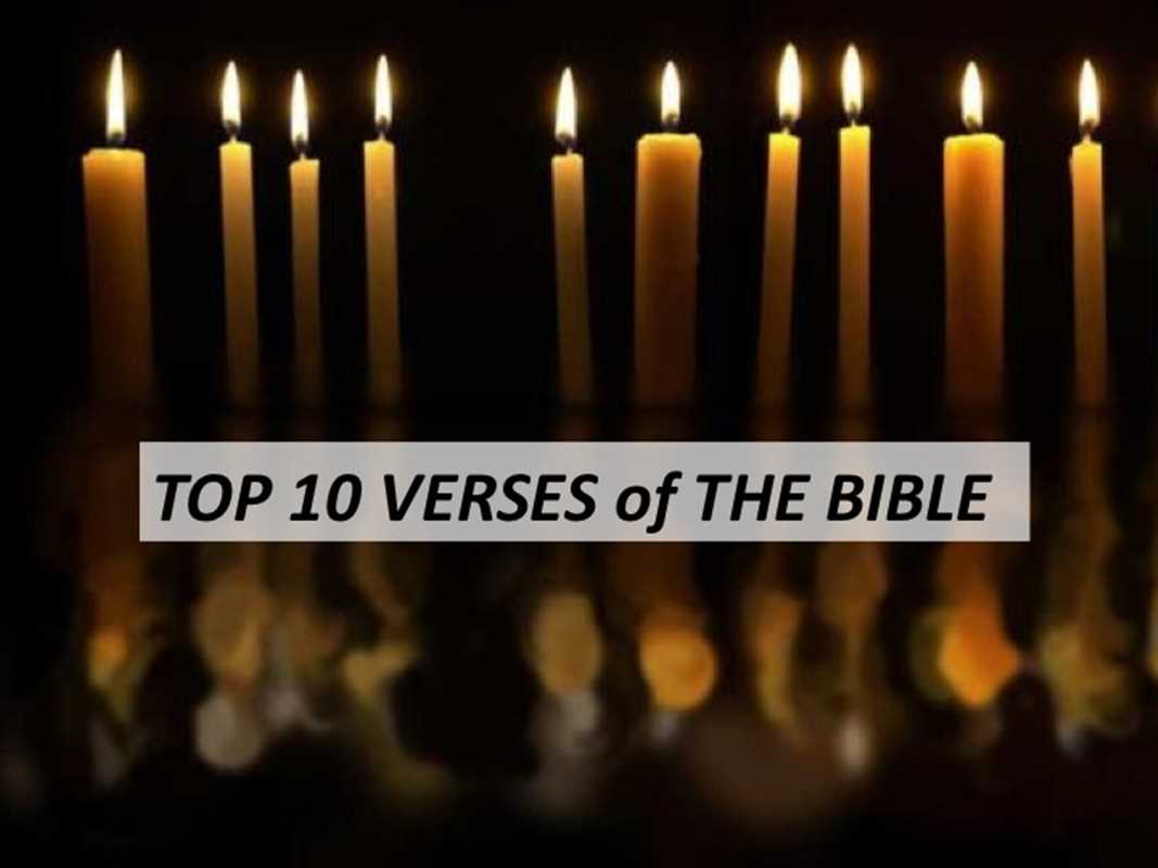 The Top 10 Verses of the Bible