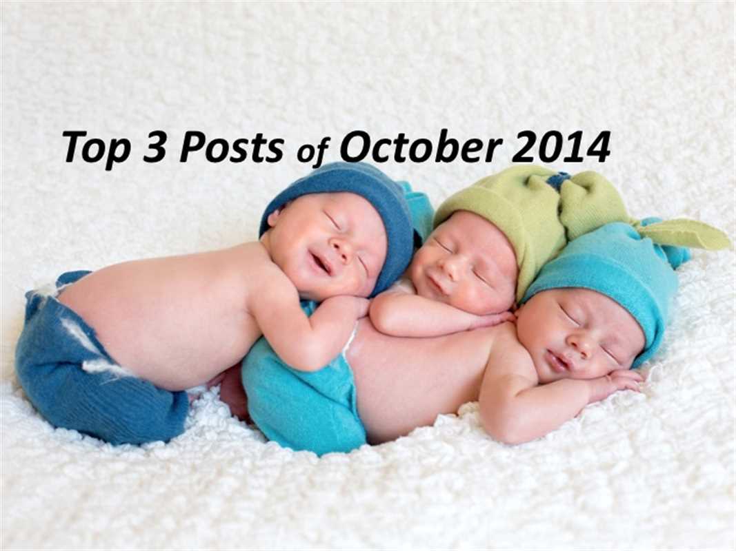 Top 3 Posts of October 2014