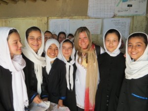 azalea and students