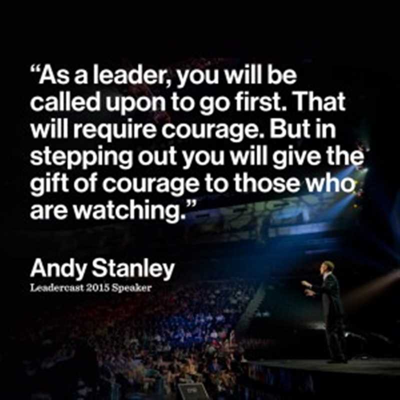 Leadercast 2015 stanley quote