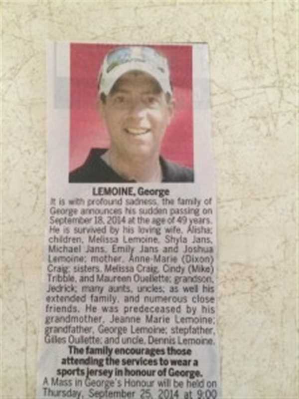 Lemoine obituary