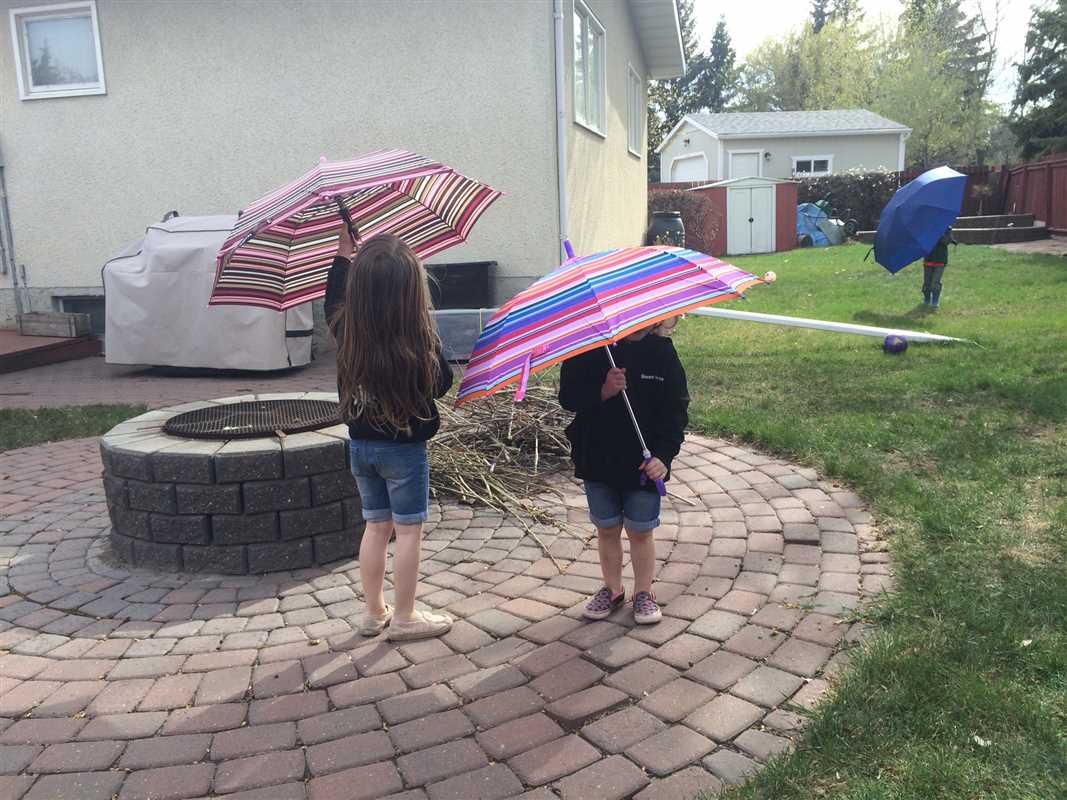 Quinn and Lena umbrellas